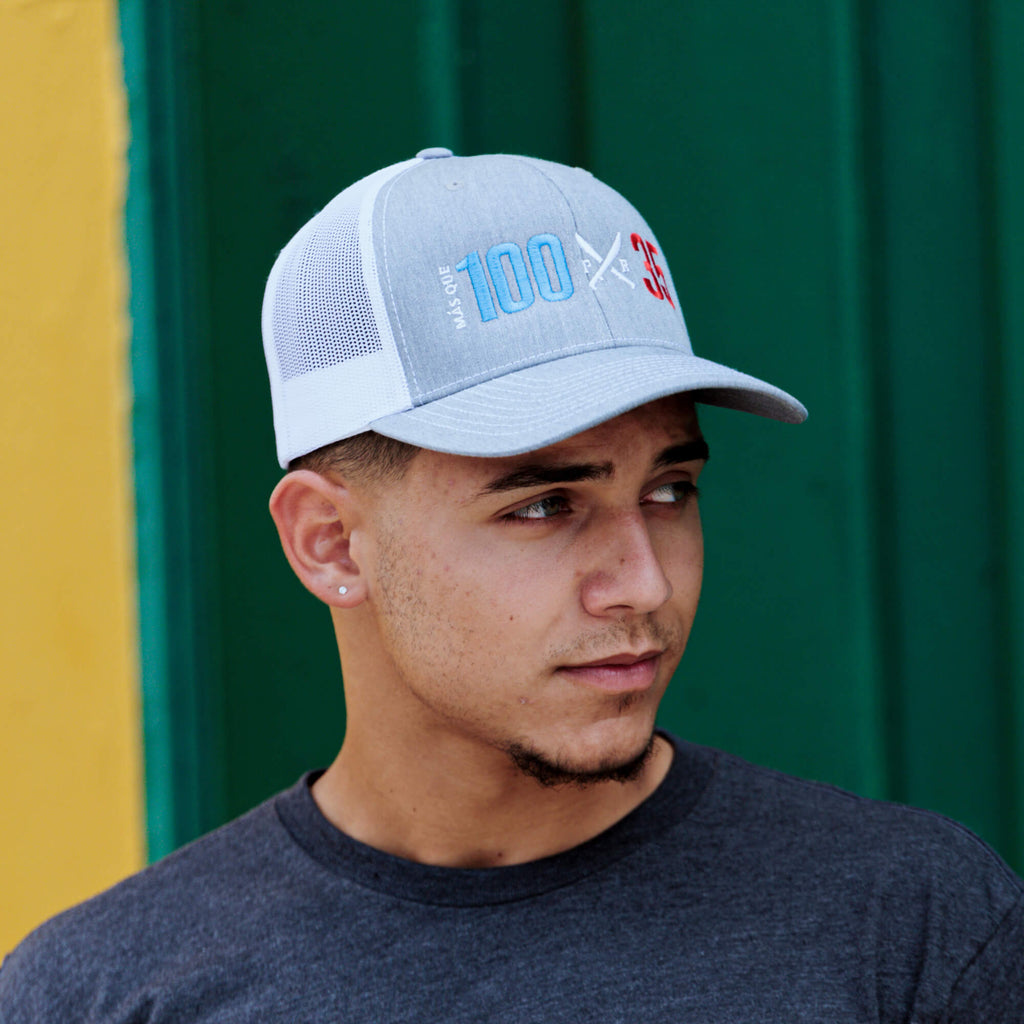 Jíbaro "More Than" Hat - Grey/White