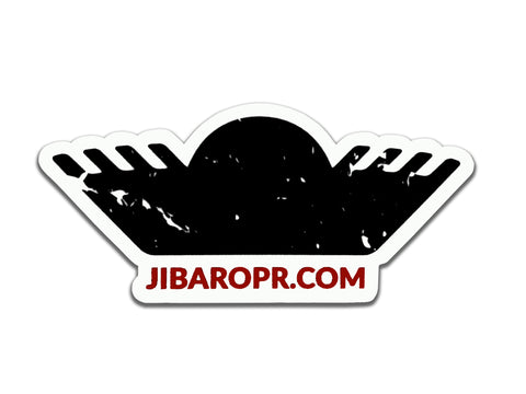 Pava Jíbaro Sticker - Black