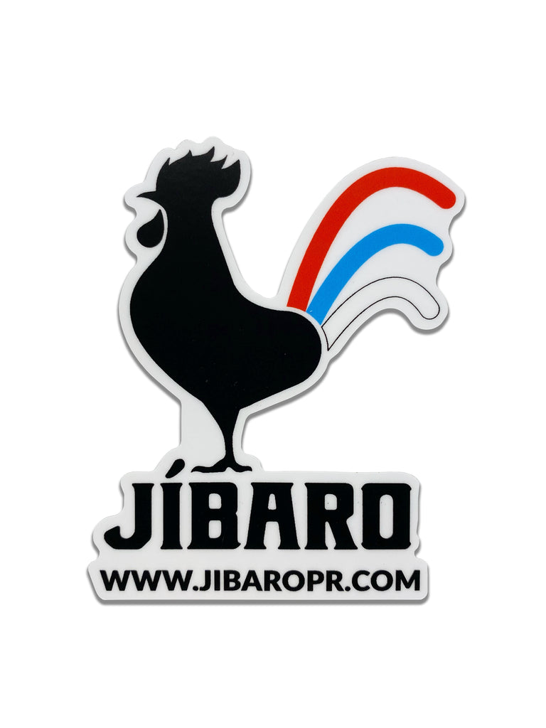Rooster Jíbaro Sticker