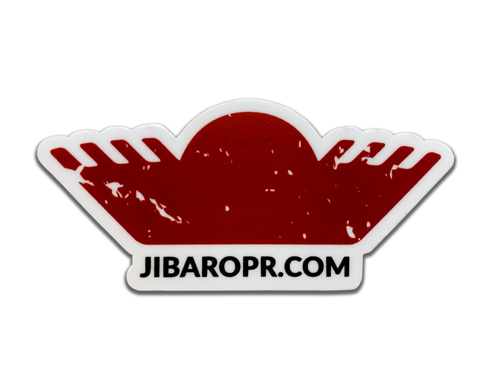 Pava Jíbaro Sticker - Red