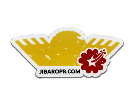 Pava Jíbara Sticker - Yellow